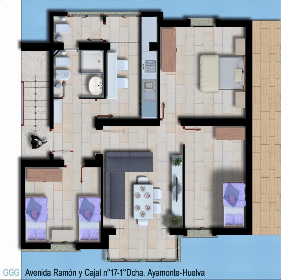Ayamonte Deluxe Διαμέρισμα Εξωτερικό φωτογραφία